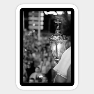 Procession lamp Sticker